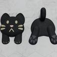 _MG_7269.jpg STL-Datei Cat Butt Kleiderbügel・Design für 3D-Drucker zum herunterladen, SaschaUncia