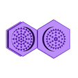 hexaherbgrinderfixprint.stl bee hexagon grinder