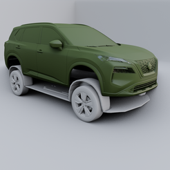 1.png STL file Nissan Rogue 2022・3D print design to download