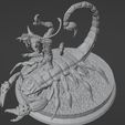 18.jpg Milo el Escorpión – Figura detallada Saint Seiya STL para impresión 3D