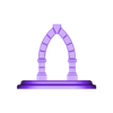 archway assembly.stl STONE ARCHWAY MINIATURE - FOR FANTASY D&D DUNGEONS AND DRAGONS RPG ROLEPLAYING GAMES. 28MM SCALE