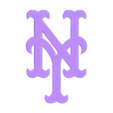 New York Mets Logo.stl New York Mets Logo