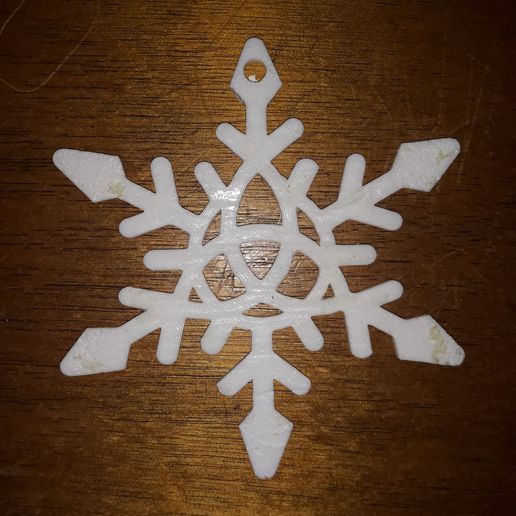20181219_173402.jpg Fichier STL Flocon de neige celtique・Objet imprimable en 3D à télécharger, M3DPrint