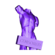 torso censored.stl 3Dmodel STL Statuette Torso censored