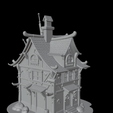 1.png Stylized Fantasy Medieval House