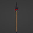 Spear-02.png Weapon - Spear ( 28mm Scale ) - Updated
