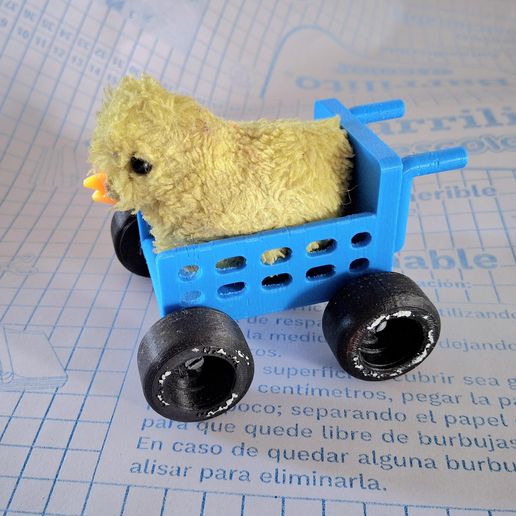 Wheelchair.jpg Mini cadeira de rodas impressa em 3D para um pintainho de brinquedo de corda