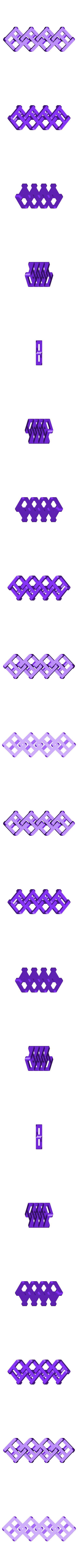 chainmail_flowalistik_multi_prusamk3_part2.stl Chainmail - Çift Ekstrüzyonlu 3D Yazdırılabilir Kumaş