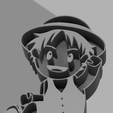 luffy-2.png Luffy Cookie Cutter
