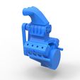 8.jpg Diecast model V8 engine Scale 1:24
