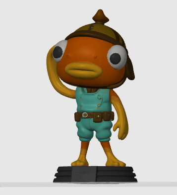 🐠 FISH STICK FUNKO POP FAN ART FORTNITE・Archivo STL para