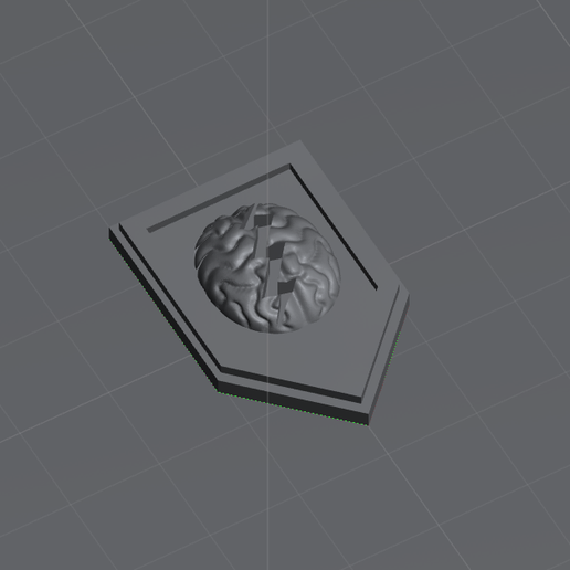 Free STL file scary token wargaming ️ ・Object to download and to 3D ...