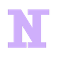 N.stl Letters and Numbers FERRARI | Logo
