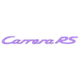 carrera RS_sm.stl Carrera RS Porsche-Emblem-Schild
