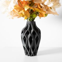 DSC09440.jpg The Yano Vase, Modern and Unique Home Decor for Dried and Preserved Flower Arrangement  | STL File