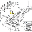 guidacatena-hq-1.png 80A073456 Husqvarna 2000-2013 Swingarm brake tube guide