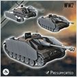 1-PREM.jpg German WW2 vehicles pack No. 5 (StuG Sturmhaubitze III and variants) - Germany Eastern Western Front Normandy Stalingrad Berlin Bulge WWII