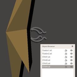 81d0d8354ad5c295395c2f29ad8c3312_display_large.JPG Archivo STL gratis Estrellas・Plan para descargar y imprimir en 3D