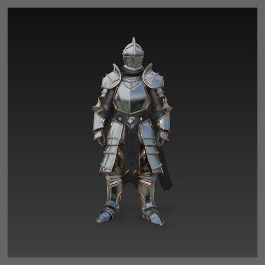 Medieval - Knight 3D model