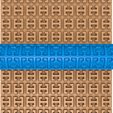 8585455.jpg Greek pattern clay roller stl / pottery roller stl / Aztec pattern clay rolling pin /ethnic pattern  cutter printer