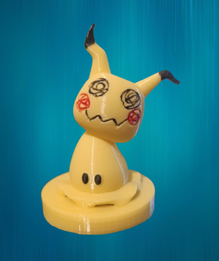 Mimikyu figure 3D model