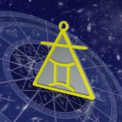GEMINIS-RENDER-AIR.jpg GEMINI - AIR - KEYCHAIN / GEMINIS - AIRE - LLAVERO
