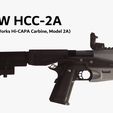 thingi_thumb.jpg JTW HCC-2A (An Open-Source Hi-CAPA Carbine Kit)
