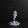 Seel3.png Dewgong presupported 3D print model