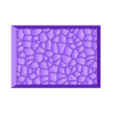Abstract_008_75x50mm_rect_base_hollow_PRINT.stl Bases carrées et rectangulaires - Texture abstraite 8 (20-150mm) | Parfait pour les jeux de table Wargames & RPG's