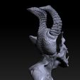 demon bust 4.jpg Fichier STL La chasse aux démons・Plan à imprimer en 3D à télécharger