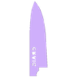 Chef's Knife blade - craig.stl Chef's Knife