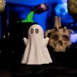 IMG_1825.jpg Ghost Lamp - Silly Eyes - Halloween Decoration