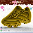 117-Botin-de-fútbol.jpg cookie cutter soccer boot 2 - sport shoes - sport shoes cookie cutter