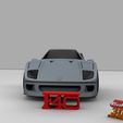 F40-2.jpg Carro Ferrari F40 em estilo de banda desenhada