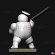 05.jpg Mini Puft - Ghostbuster After Life 2021 - Pencil Holder 3D print model