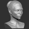 9.jpg Beautiful redhead woman bust ready for full color 3D printing TYPE 6