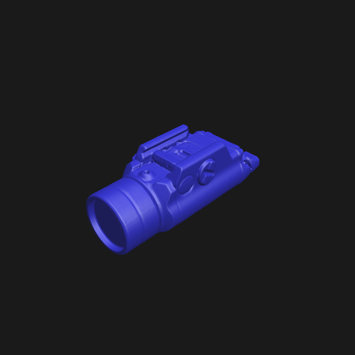 TLR-1 HL-X  Firearm Mounted Light - REAL SIZE 3D SCAN - HIGH QUALITY