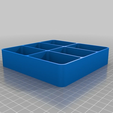 148f810074df93d15d0a17fc1f8f3059.png Robusto organizador de 6 bandejas de 140 x 140 x 30 mm