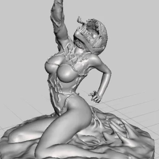 she venom 3D model
