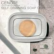 Cenote_TopView.jpg CENOTE  |  Self-draining Soap Dish