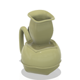 vase310 v8-a6.png East style vase cup vessel holder v310 for 3d-print or cnc