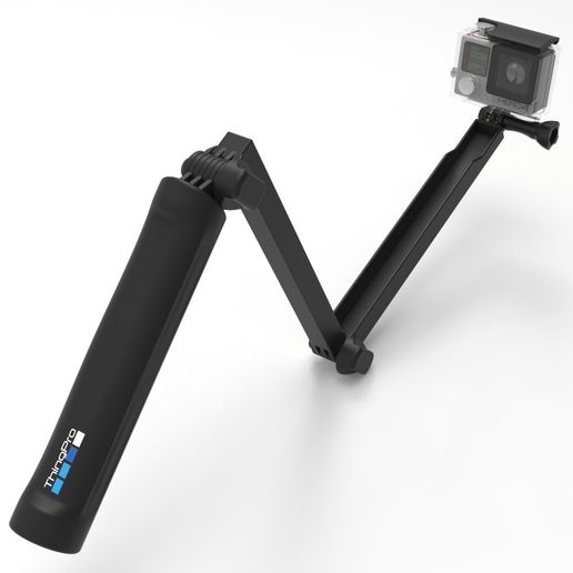 ThingPro - 3-Way Seflie Stick 3D model