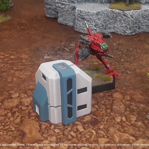 R-02_p1.jpg 0MEGA TECH Residential Bundle (Battletech compatible wargame terrain)