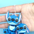 IMG_20250602_120926.jpg Cute Flexi Stitch🌺🌴 (Toy, Keychain & Magnet), ✨ Mini Animals 🐾✨, 3D Toy (Lilo & Stitch Fan-Art) 可爱弹性斯迪奇