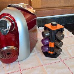 WP_20170618_09_50_36_Pro_LI.jpg Free STL file Nespresso 4 Capsules and 3 Capsules・3D print design to download