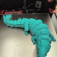 CROCODILE GÉANT ARTICULÉ