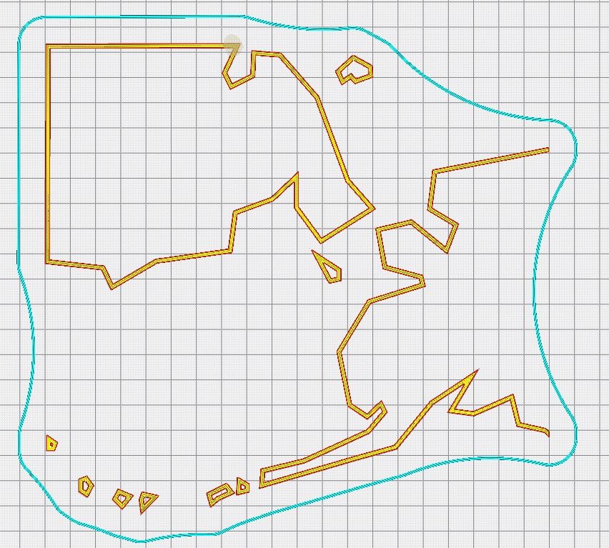 Download STL file World Map Deco - SLIM VERSION • 3D printing object ...