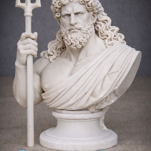 POSEIDON BUST