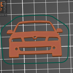 octaviamk2rs_key_promo.png Fichier STL SKODA OCTAVIA II RS 2004-2009 SILHOUETTE DE CLÉ・Design pour imprimante 3D à télécharger