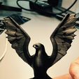 MakePrintable_s_Eagle.jpg Fichier STL gratuit Bald Eagle Statue・Plan à télécharger et à imprimer en 3D